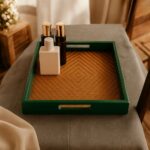 SCORR EcoChoiceHub Eco-Friendly Artisan Bamboo Snack Tray