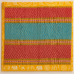 SCORR EcoChoiceHub Eco-Friendly Handwoven Madur Grass Runner Sitting Mat