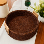 SCORR EcoChoiceHub Eco-Friendly Handwoven Sabai Grass Storage Basket