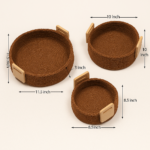 SCORR EcoChoiceHub Eco-Friendly Handwoven Sabai Grass Storage Basket - Image 2