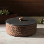 SCORR EcoChoiceHub Eco-Friendly Heritage Sabai Grass Woven Box