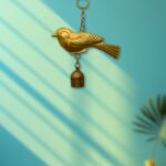 SCORR EcoChoiceHub Eco-Friendly Green Celestial Prayer Bells