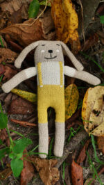 SCORR EcoChoiceHub Eco-Friendly Sleepy Bunny Soft Plush Toy - Image 2