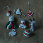 SCORR EcoChoiceHub Eco-Friendly Christmas home decor - pack of 8 Stuffed Plush Toy - Image 3