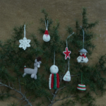 SCORR EcoChoiceHub Eco-Friendly Christmas home decor - pack of 8 Stuffed Plush Toy - Image 2