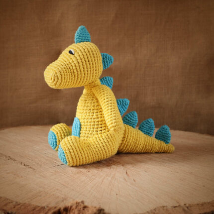 SCORR EcoChoiceHub Eco-Friendly Baby Dragon Plush Stuffed Toy