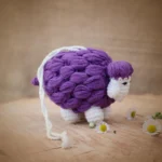 SCORR EcoChoiceHub Eco-Friendly Ba Ba Black Sheep Plush Stuffed Toy - Image 2
